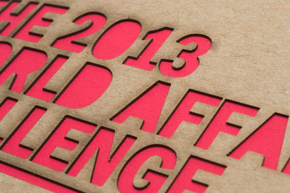 Another closeup of the laser-cut type