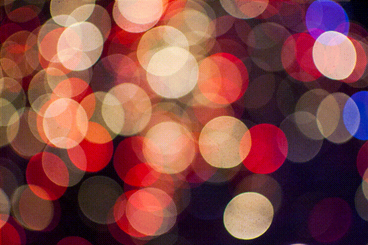 Christmas Lights Animated GIF (Bokeh-And-Light)